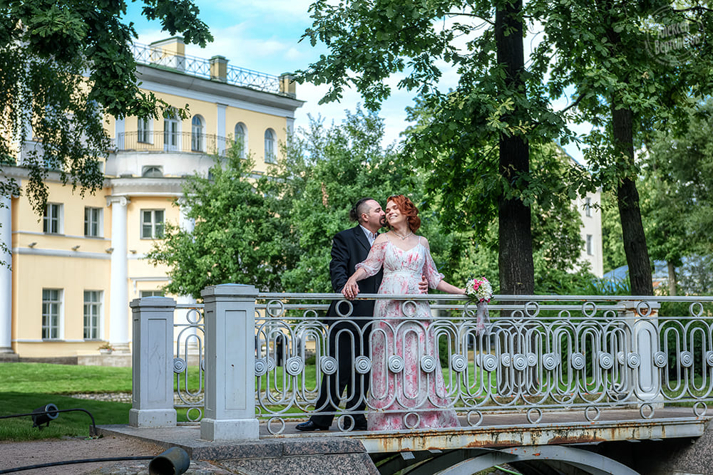 Лучшие парки и сады для фотосессии: Сад усадьбы Державина (Польский сад), свадебная фотосессия