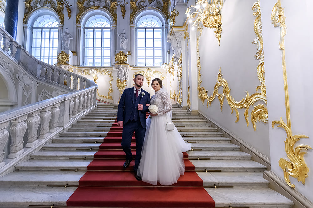 Места для фотосессии на свадьбу зимой и в дождь: Свадебная фотосессия в Эрмитаже