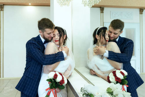 ЗАГС Красногвардейского района. Свадебный фотограф в Санкт-Петербурге Алексей Вертолетов.