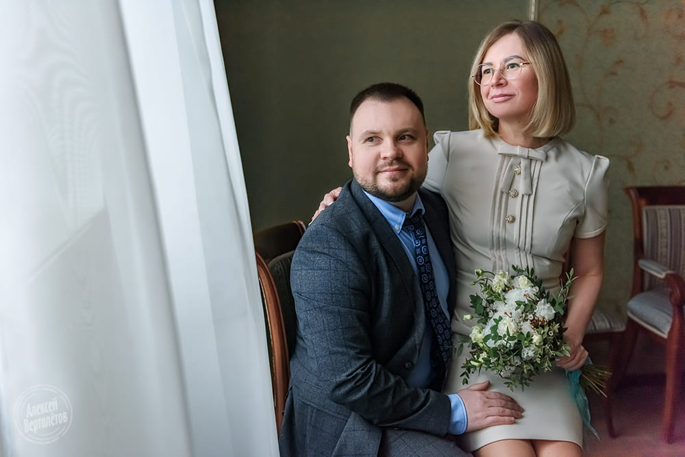 ЗАГС Красногвардейского района. Свадебный фотограф в Санкт-Петербурге Алексей Вертолетов.