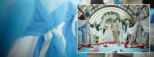 Образец разворота свадебной фотокниги